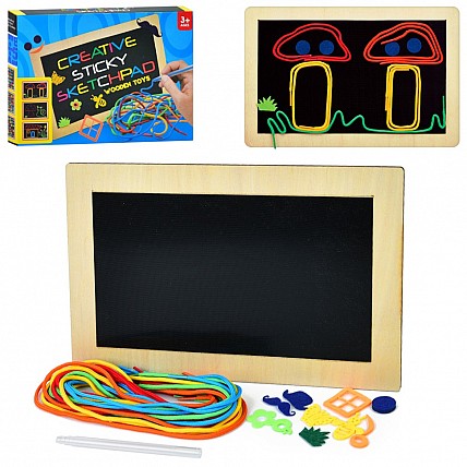 Дитячий набір для творчості D166 ігрове поле 30x20см