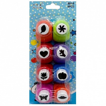 Набір фігурних діркопробивачів 315294 у наборі 8 штук