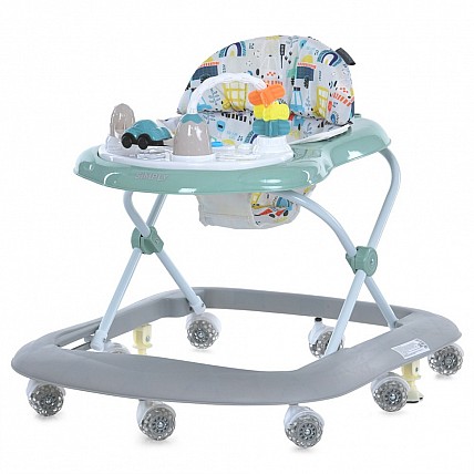 Дитячі Ходунки Simply ME 1215 Green, музика, світло