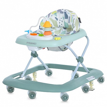 Дитячі Ходунки Pyramid ME 1217 Green, музика, світло