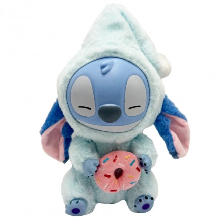Дитяча м'яка іграшка-брелок "Стич з ковпаком" STITCH(Blue) 26 см