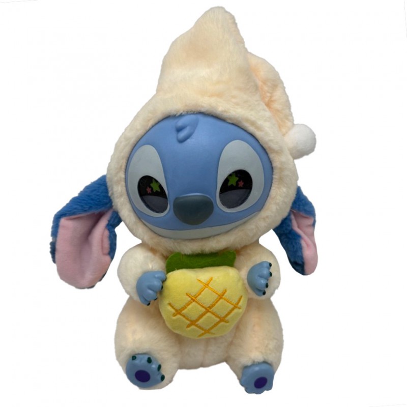 Дитяча м'яка іграшка-брелок "Стич з ковпаком" STITCH(Biege) 26 см