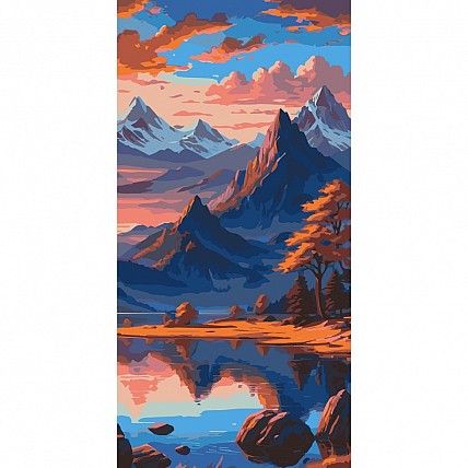 Картина за номерами "Гармонія природи" 11057-AC 40х80 см