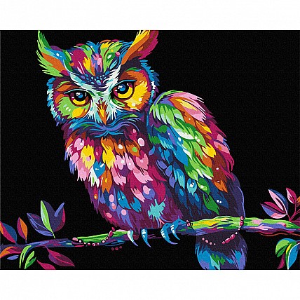 Картина за номерами "Кольорова мудрість" Brushme BSB0016, 40х50 см