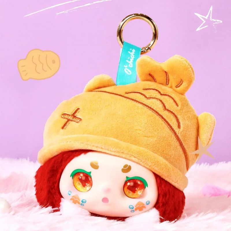 Collectible soft toy with a ring "Cuties in hats" POP TOP 556022 in assortment Collectible soft toy with a ring "Cuties in hats" POP TOP 556022 in assortment