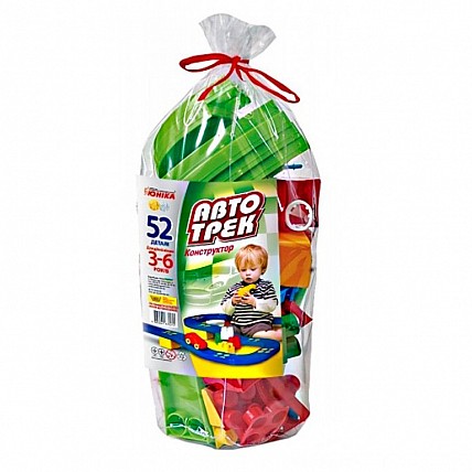 Дитячий конструктор "Автотрек" 70255, 52 деталі, паяний пакет