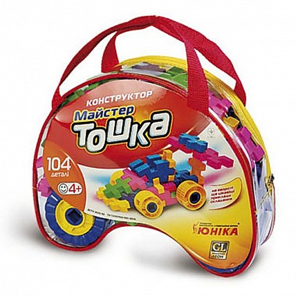 Дитячий конструктор "Майстер Тошка" 80013, 104 деталі