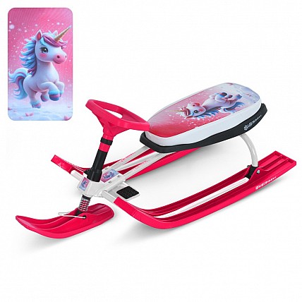Дитячі зимові санчати «Snowcat» MS 1778-10 вагою до 30 кг