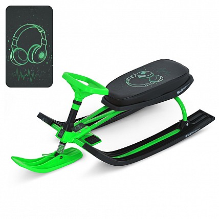 Дитячі зимові санчати «Snowcat» MS 1778-11 вагою до 30 кг