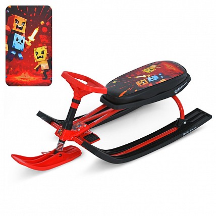 Дитячі зимові сани «Snowcat» MS 1778-9 вагою до 30 кг