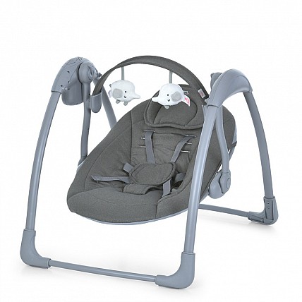 Заколисуючий центр-шезлонг 6599, 5-ти точкові ремені безпеки