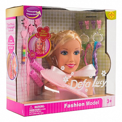 Манекен для волосся DEFA 8056 з аксесуарами