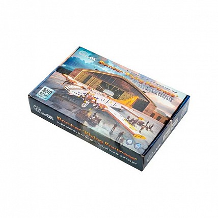 Дерев'яний 3D-конструкторський комплект «Бомбардувальник – Літаюча фортеця» Пус-00949