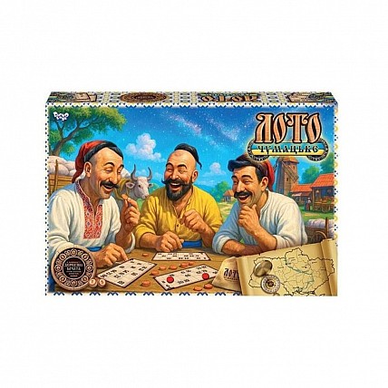 Настільна гра «Chumak LOTTO» DTG105 дерев'яні бочки, 90 штук