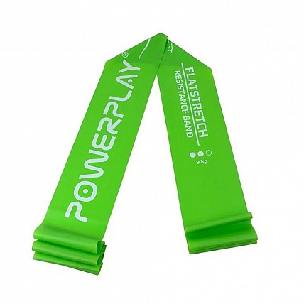 PowerPlay PP_4112_Green_Medium зелена розширювальна стрічка, 9 кг