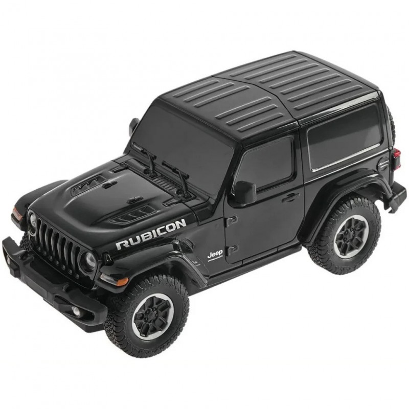 Машинка на радиоуправлении "JEEP Wrangler JL" Rastar 79500 черный, 1:24