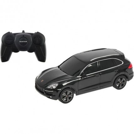 Машинка на радиоуправлении "Porsche Cayenne Turbo" Rastar 46100 черный, 1:24