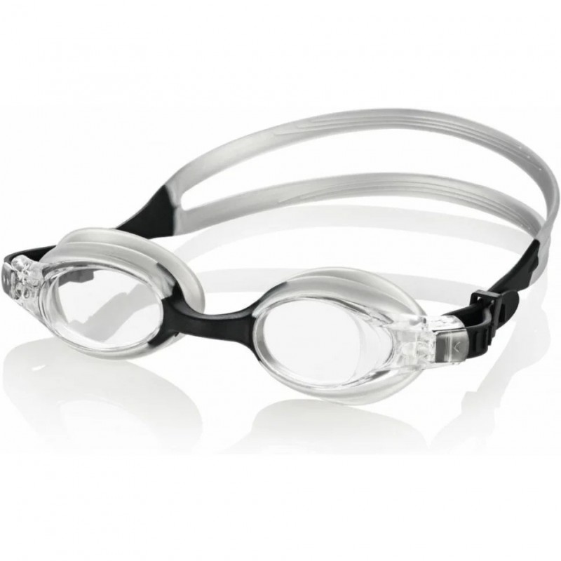 Очки для плавания "AMARI" Aqua Speed 041-45 серый, черный, OSFM