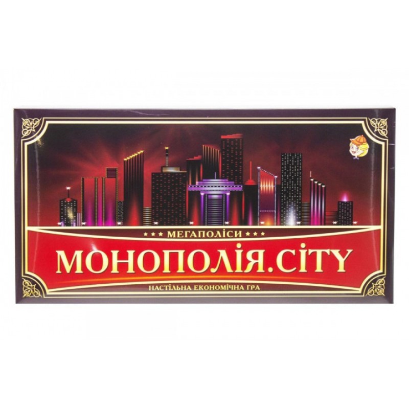 Настільна гра "Монополія. CITY" 1137ATS на укр. мовою