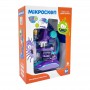 Дитячий мікроскоп SK 0006(Violet) світло, 19,5 см, 2 пробірки, скло