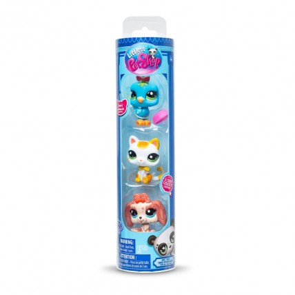 City Mood Game Set Littlest Pet Shop 00551 Аксесуари та 3 фігурки