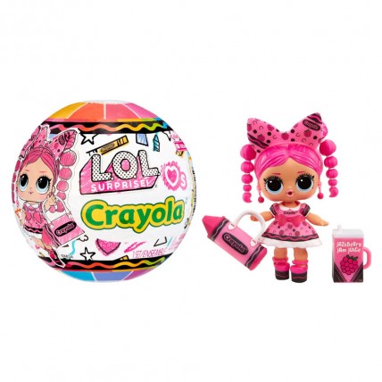 Ігровий набір з лялькою-сюрпризом L.O.L.! Серія 505259 Loves Crayola