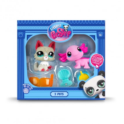 Littlest Pet Shop Amazing Maidens Playset 00527 Аксесуари та 2 фігурки