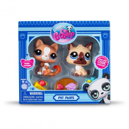 Littlest Pet Shop 00506 Спеціальний набір ігор Аксесуари та 2 фігурки