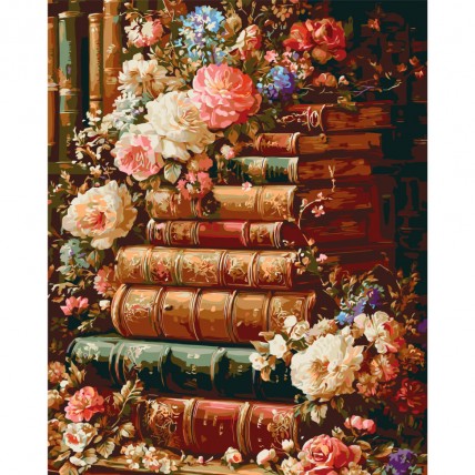 Картина за номерами «Літературний сад» LW3173-01, 40x50 см