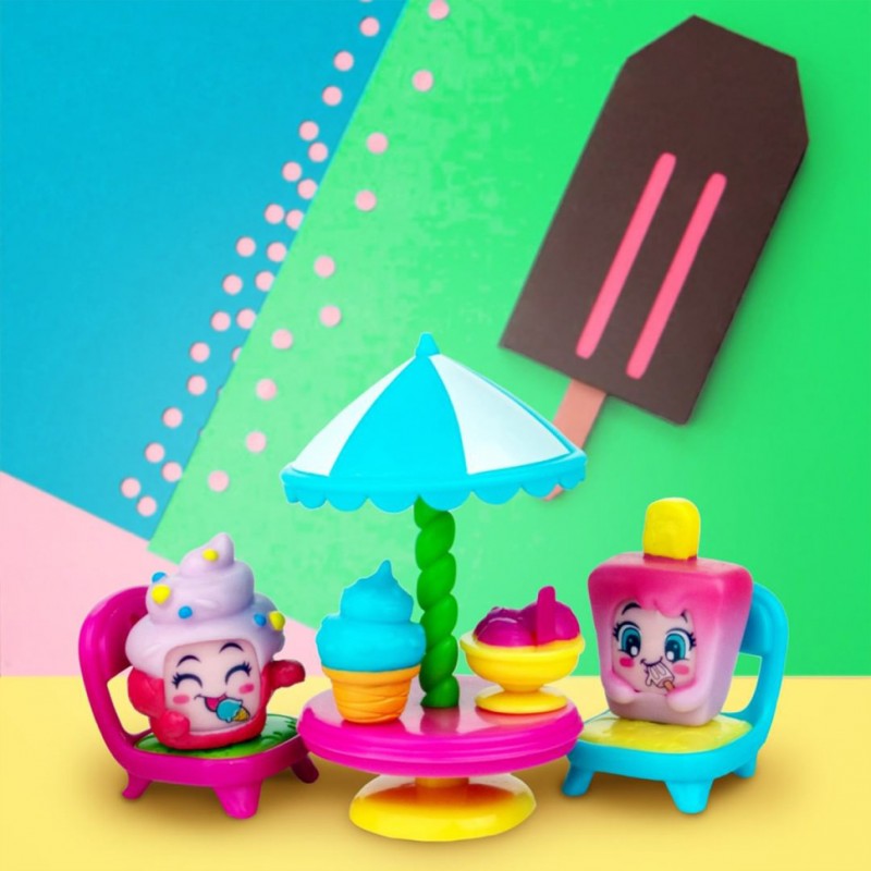 Gelateria Moji Pops PMPSB216IN20 ігровий набір, 2 фігурки, аксесуари