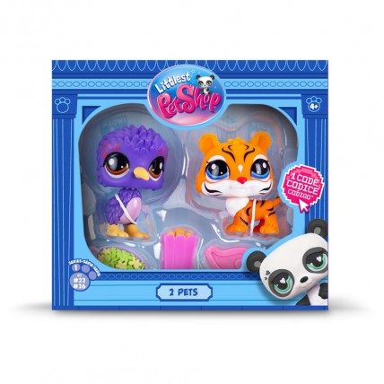 Смакові вподобання Ігровий набір Littlest Pet Shop 00528 Аксесуари та 2 фігурки