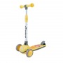 Детский самокат 3-х колесный SC817(Yellow) с музыкой и светом
