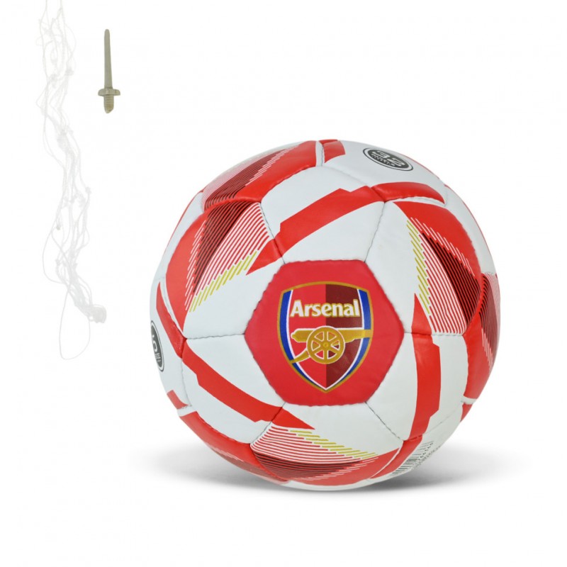 М'яч футбольний ARSENAL FP094 №5, PU 420 грам, 32 панелі, сітка+голка в комплекті М'яч футбольний ARSENAL FP094 №5, PU 420 грам, 32 панелі, сітка+голка в комплекті