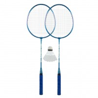 Набор для игры Бадминтон BD23556(Blue) 2 ракетки, волан, чехол