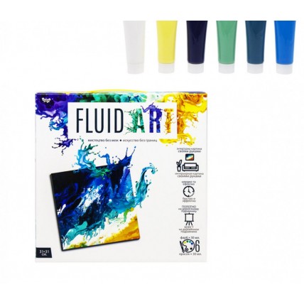 Набор креативного творчества "Fluid ART" FA-01-01-2-3-4-5, 5 видов FA-01-02