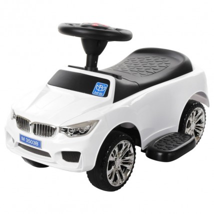 Дитяча каталка Tolocar M 3503B-1 White, з батьківською ручкою