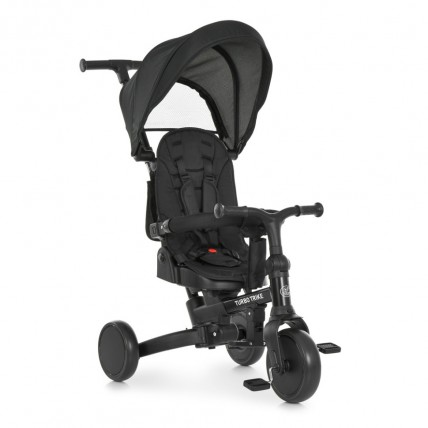 Детский трехколесный велосипед MT 1036 black, до 25 кг