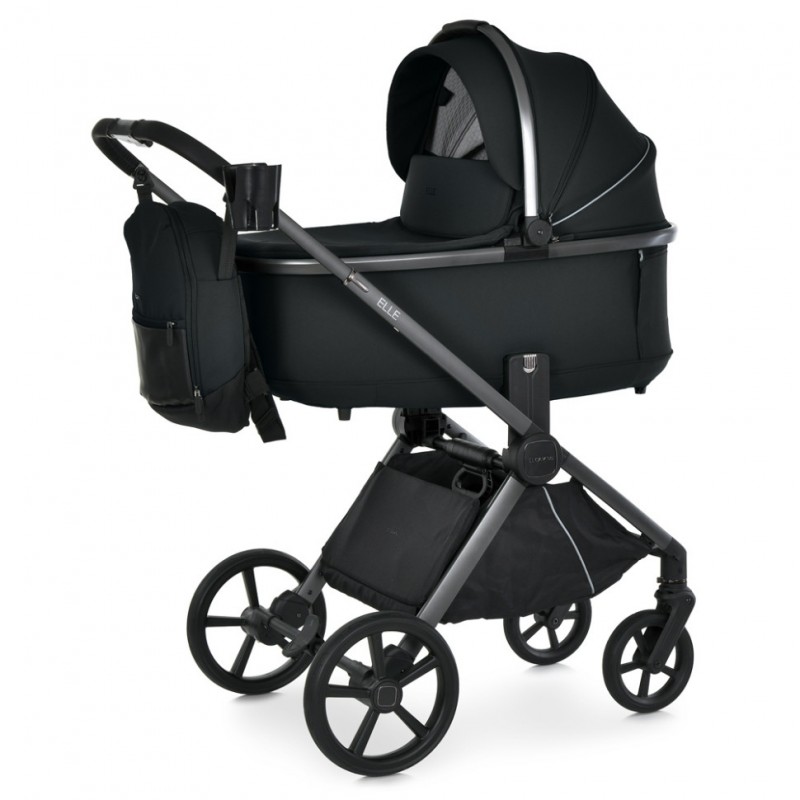Коляска универсальная 2 в 1 ELLE ME 1221 Black