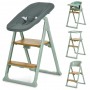 Дитячий стільчик для годування 4 в 1 GROWEE ME 1222 Sage Green