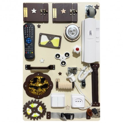 Навчальна іграшка Busyboard за методом Монтессорі TG1000515, 60x40 см