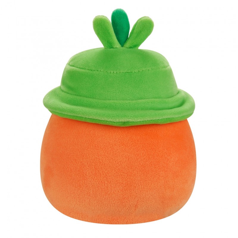 Дитяча м'яка іграшка Морквина Кароліна у капелюсі Squishmallows SQER01214, 19 см Дитяча м'яка іграшка Морквина Кароліна у капелюсі Squishmallows SQER01214, 19 см