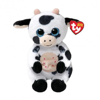 М'які іграшкові корови "COW" TY Beanie Belies 41287, 25 см