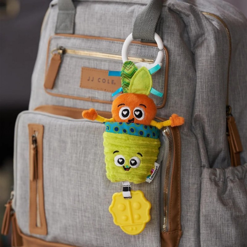Мягкая игрушка-подвеска Морковка Lamaze L27381 с прорезывателем Мягкая игрушка-подвеска Морковка Lamaze L27381 с прорезывателем