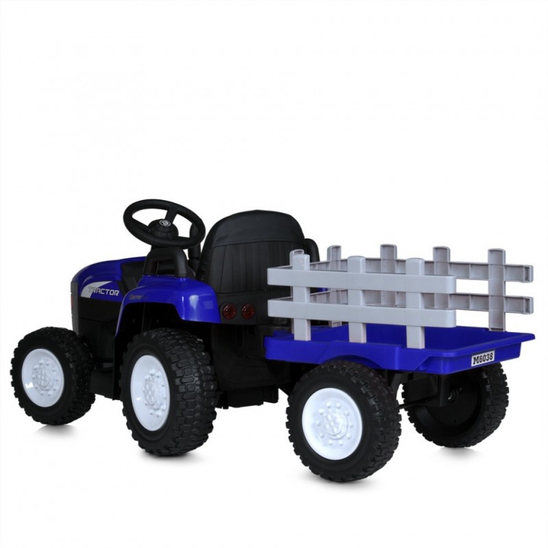 Дитячий електромобіль Трактор M 6038EBLR-4(2) до 30 кг