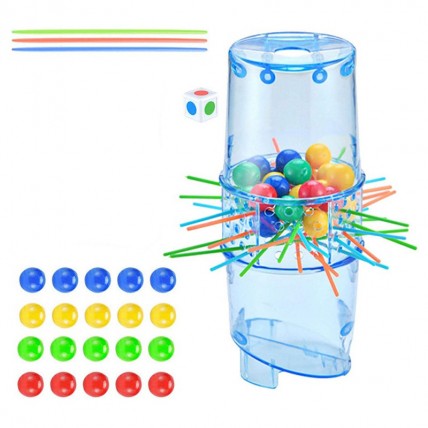 Настільна гра "Trick Stick" 7289477253, кульки, кубик, палички