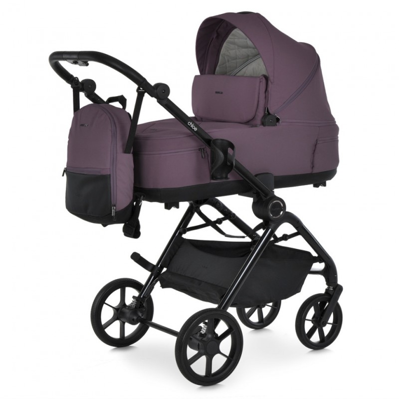 Коляска универсальная 2 в 1 CHLOE ME 1191-1 Plum Wine