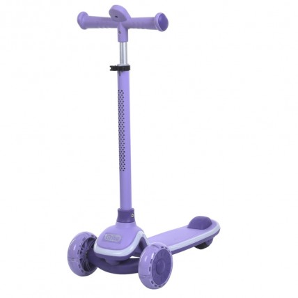 Дитячий скутер з 3 колісами 5566-lilac, до 25 кг