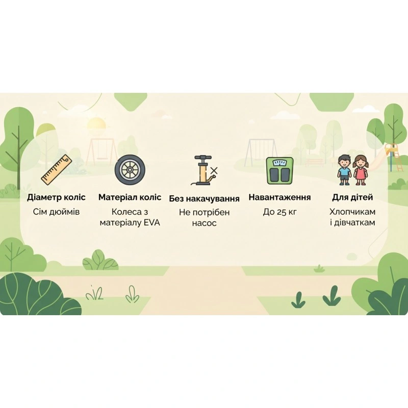 Дитячий біговел PROFI KIDS MBB 1014-3, 4 колеса діаметром 7 дюймів Дитячий біговел PROFI KIDS MBB 1014-3, 4 колеса діаметром 7 дюймів
