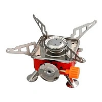 Portable gas stove with piezo ignition LUX k-202