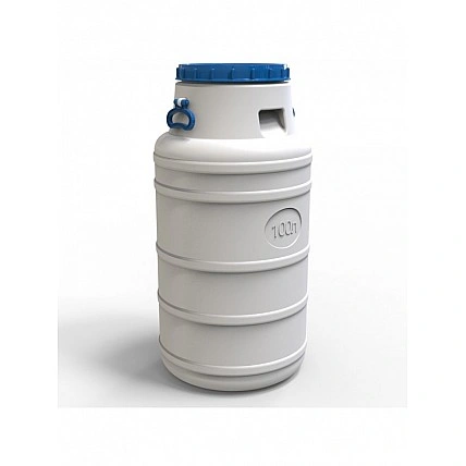 Бідон для води пластиковий харчовий Євро Пласт 100 л